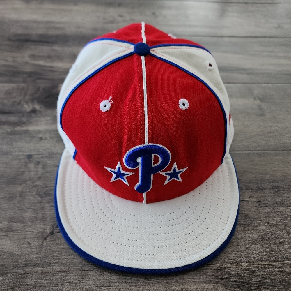 MLB Philadelphia Phillies New Era 59Fifty Fitted Hat Size 7 1/2